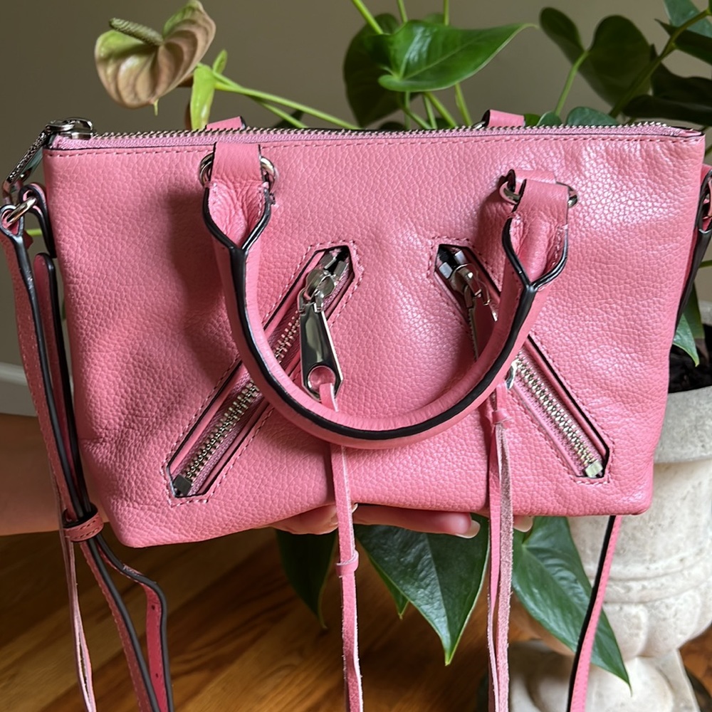 πΈ Rebecca Minkoff Micro Moto Satchel NWOT - Picture 5 of 9